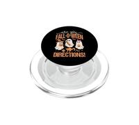 Are You Fall-O-Ween Directions Cute Ghosts PopSockets PopGrip for MagSafe