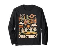 are You Fall-O-Ween Directions Funny Fall Halloween Pun Long Sleeve T-Shirt