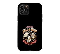Are You Fall O Ween Directions Funny Ghost Map Halloween Case for iPhone 11 Pro
