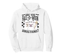 Are You Fall-O-Ween Directions Halloween 2026 Cute Ghost Pullover Hoodie