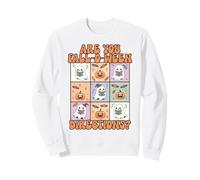 Are You Fall-O-Ween Directions Halloween 2026 Retro Ghost Sweatshirt