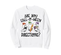 Are You Fall-O-Ween Directions Halloween 2026 Teacher Ghost Sweatshirt