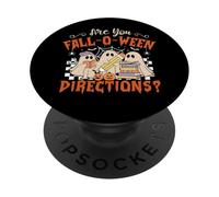 Are You Fall O Ween Directions Halloween Teacher Ghosts PopSockets Adhesive PopGrip