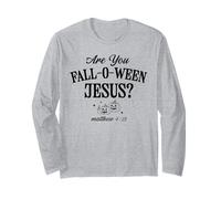 are You Fall-O-Ween Jesus Christian Halloween Pumpkin Bible Long Sleeve T-Shirt