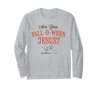 are You Fall-O-Ween Jesus Christian Halloween Pumpkin Bible Long Sleeve T-Shirt