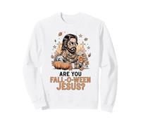Are You Fall-O-Ween Jesus Fall Christian Pumpkin Spice Retro Sweatshirt