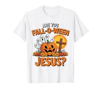 are You Fall-O-Ween Jesus Retro Halloween Christian Pumpkin T-Shirt