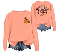 Are You Fall-O-Ween Jesus Sweatshirt Orange