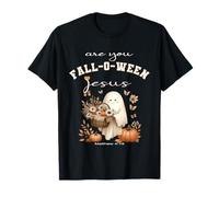 are You Falloween Jesus Christian Halloween Cute Retro Ghost T-Shirt