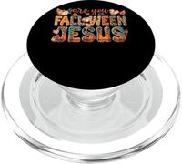 Are You Fallween Jesus Autumn Faith Quote PopSockets PopGrip for MagSafe