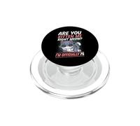 Are You Kitten Me Right Meow I'm Officially 75 Year Old Cat PopSockets PopGrip for MagSafe