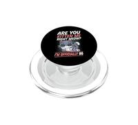 Are You Kitten Me Right Meow I'm Officially 95 Year Old Cat PopSockets PopGrip for MagSafe