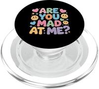 Are You Mad At Me Sarcastic Mood Awkward - PopSockets PopGrip for MagSafe