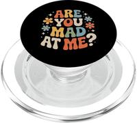 Are You Mad At Me Sarcastic Mood Awkward |- PopSockets PopGrip for MagSafe