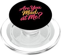 Are You Mad At Me Sarcastic Mood Awkward - PopSockets PopGrip for MagSafe