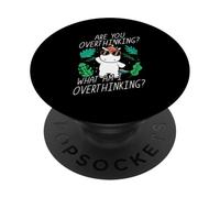 ARE YOU OVERTHINKING? WHAT AM I OVERTHINKING? Funny Horse PopSockets Adhesive PopGrip