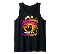are You Overthinking What I'm Overthinking? Meditating Sloth Tank Top