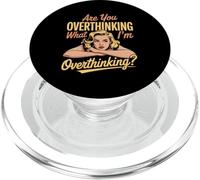 Are You Overthinking What I'm Overthinking PopSockets PopGrip for MagSafe