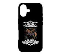 ARE YOU PHILOSOPHICAL OR JUST A SAGITTARIUS DEEP? Case for iPhone 17