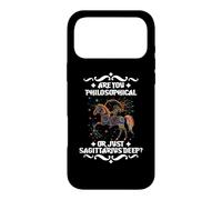 ARE YOU PHILOSOPHICAL OR JUST A SAGITTARIUS DEEP? Case for iPhone 17 Pro Max