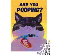 Are You Pooping(3) 1000 Piece Jigsaw Puzzle, 52x38cm/1000pcs, for Adults, Quiet Home Activity, Focused Puzzle Time And Time at Home