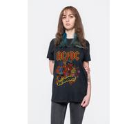 Are You Ready Angus Cartoon T Shirt AC/DC Black XL