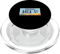 Area 51 Alien Martian Site Raid Space Nevada license plate PopSockets PopGrip for MagSafe