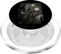 Area 51 Bigfoot Alien Friends Selfie PopSockets PopGrip for MagSafe