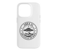 Area 51 Employee Of The Month UFO Alien Conspiracy Case for iPhone 14 Pro
