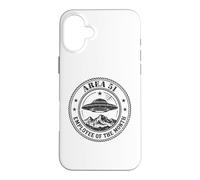 Area 51 Employee Of The Month UFO Alien Conspiracy Case for iPhone 16 Plus
