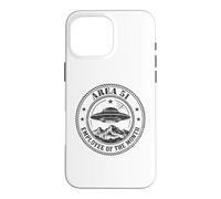 Area 51 Employee Of The Month UFO Alien Conspiracy Case for iPhone 16 Pro Max