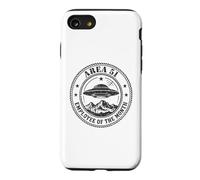 Area 51 Employee Of The Month UFO Alien Conspiracy Case for iPhone SE (2020) / 7/8