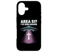 Area 51 Ive Seen Heaven Christian Cross UFO Case for iPhone 17