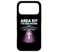 Area 51 Ive Seen Heaven Christian Cross UFO Case for iPhone 17 Pro Max