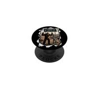 Area 51 Next 15 Miles Sasquatch and Alien Humor Design PopSockets Adhesive PopGrip