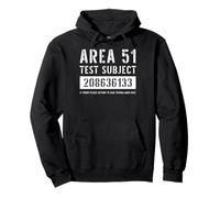 Area 51 Test Subject 6133 Alien Abduction Halloween Costume Pullover Hoodie