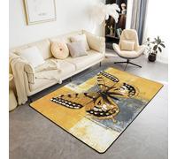 Area Carpet Animal Butterfly ，3D Printed Bathroom Carpet，Bedroom Decor For Teen Girlsarea Rug Carpet For Girls Bedroom Non-Slip Comfy Floor Casual Mat Carpet 120 X 160 Cm Easy Clean /3342344041799