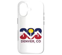 Area Code 303 Denver City Flag Coloradan Native American Art Case for iPhone 17