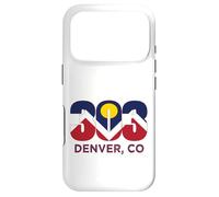 Area Code 303 Denver City Flag Coloradan Native American Art Case for iPhone 17 Pro