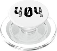 Area Code 404 Atlanta Georgia GA FOUR ZERO FOUR 404 PopSockets PopGrip for MagSafe