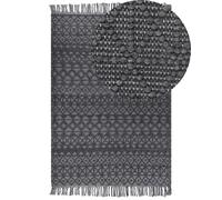 Rug ALUCRA Black 160 x 230 cm Wool