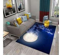 Area Rug 3D Printed Plant Rose Floor Mat Polyester Soft Material Non Slip Carpet Easy Clean For Bedroom Hall Kitchen Living Room Kids Room Doormat Carpet 90 X 150 Cm -2094771115471
