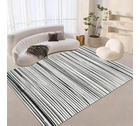 Area Rug Abstract Texture With Stripes 3D Printed Carpet Polyester Soft Touch Short Pile Rug Non Slip Area Rug Easy Clean For Living Room Bedroom Kitchen Floor Mat 90 X 150 Cm With Rubb /1773984100513