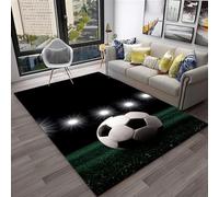 Area Rug Football 3D Rugs Non-Slip Mat Throw Rug Yoga For Living Room Playroom Classroom Nursery Decor Outdoor Floor Carpets - Polyester Soft Touch Easy Clean 120 X 160 Cm /6453740451666
