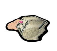Area Rug for Room Aesthetics - Doormats 100 Dollar Bill Money Carpet | Silver Carpet, Soft Velvet Silver Carpet, Non Slip Comfort Carpet for Bedroom Living Room Decor