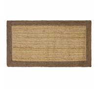 vidaXL Area Rugs Grey 80 x 400 cm Jute