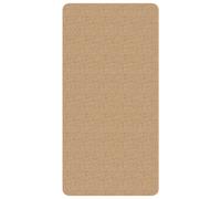 Area Rug Jute with Latex Backing Home Floor Carpet Floor Mat Natural vidaXL