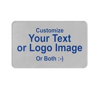 Area Rug Personalized Bath Mat with Picture Image Logo Text Carpet,Customized Outdoor Rug Print Non Slip Rugs Comfort for Bedroom Kitchen Desk Door Welcome Runner Decor Gift