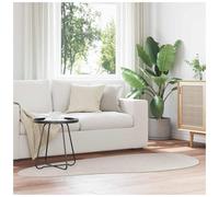 Area Rug Sand Polyester 100x200cm Non-Slip Machine Washable Foldable Modern Soft