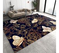 Area Rug Soft 3D Animal Butterfly Printed Floor Mat Polyester Material Non-Slip Carpet Easy Clean For Bedroom Hall Kitchen Living Room Kids Room Doormat Carpet 60 X 120 Cm -206156937673